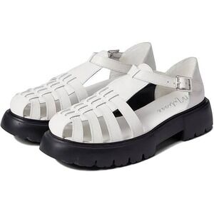 Matisse Sandals Dart Leather Fisherman Women's Size 9 White